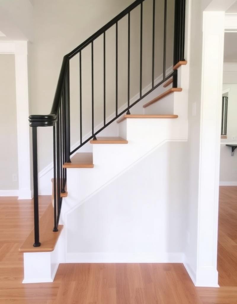 Modern stair remodel